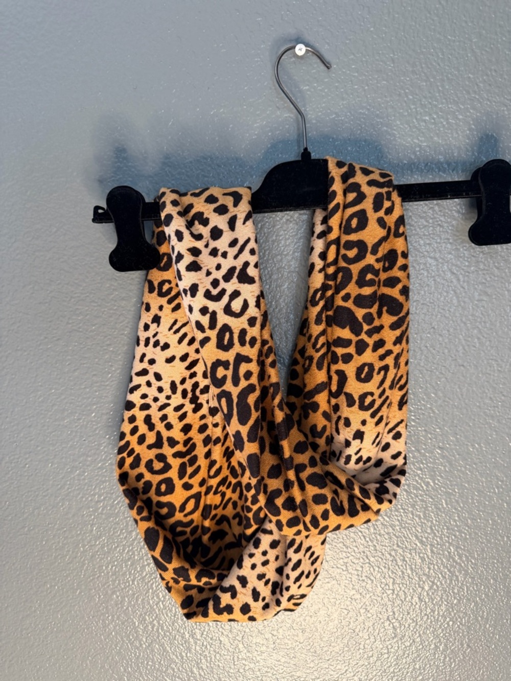 Leopard Print Infinity Scarf - Women's Accessory